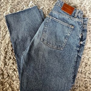 Zara High waisted ankle straight